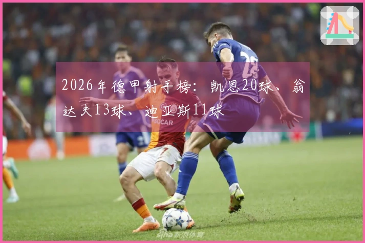 2026年德甲射手榜：凯恩20球、翁达夫13球、迪亚斯11球